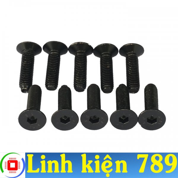 Bu lông lục giác chìm đầu chìm vít loa M8 8x30mm ( 10 cái )